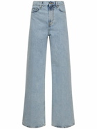TOTEME Organic Denim Wide Jeans