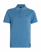 Fendi Mens Polo shirt Slate in Blue