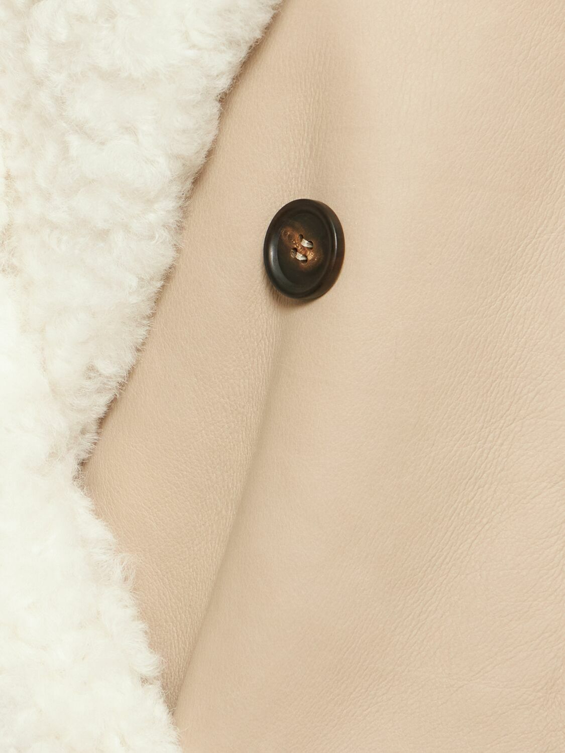 BRUNELLO CUCINELLI Reversible Suede Shearling Jacket