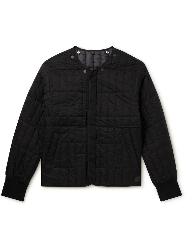 Photo: Dunhill - Compendium Twill-Trimmed Quilted Shell Jacket - Black