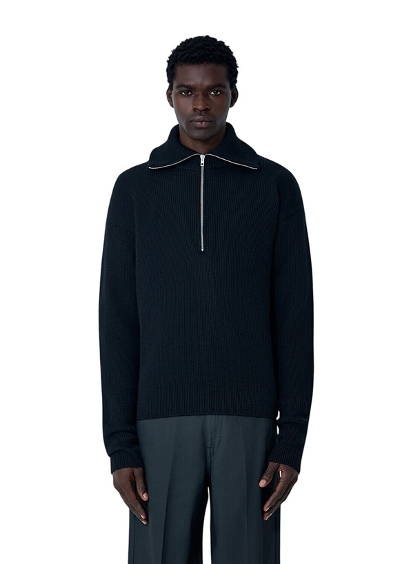 Photo: Lemaire Wool Half-Zip Sweater