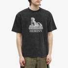 Heresy Men's Godhead T-Shirt in Washed Black