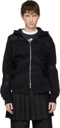 Charles Jeffrey LOVERBOY Black Taped Up Hoodie