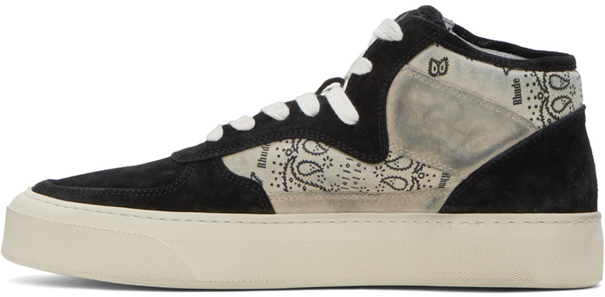 Rhude Black & White Cabriolets Sneakers