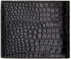 TOM FORD Black Croc Bifold Wallet