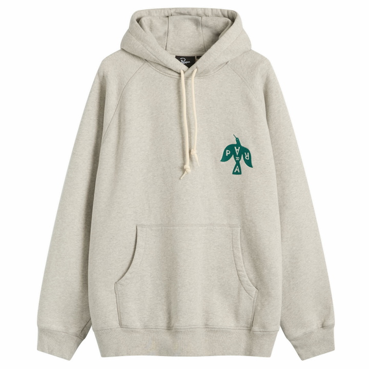 Photo: By Parra Men's Crow Logo Hoodie in Heather Grey