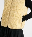 Jil Sander Faux fur vest