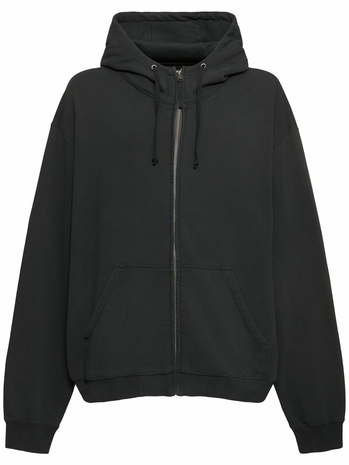 Cropped Relaxed Sweat Hoodie