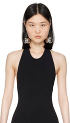 SIMONMILLER Silver Disco Drop Earrings