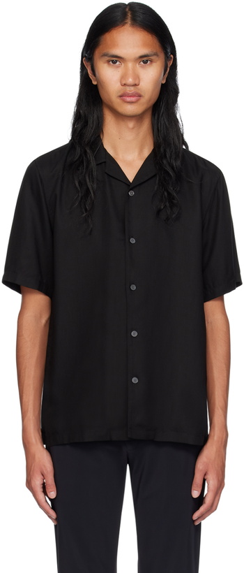 Photo: Theory Black Noll Shirt