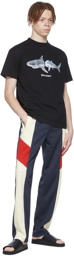 Palm Angels Navy Colorblock Lounge Pants