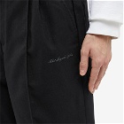 MKI Men's Heavyweight Suit Trouser in Black