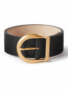 TOM FORD - Full-Grain Leather Belt - Black