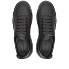 Alexander McQueen Men's Court Sneakers in Black/Black