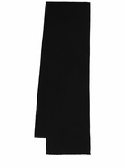 ANNAGRETA Niki Ribbed Cashmere Scarf