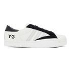 Y-3 White and Black Yohji Star Sneakers