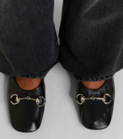 Gucci Prima Horsebit leather ballet flats