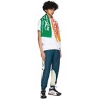 Martine Rose SSENSE Exclusive Orange and Green Football Scarf