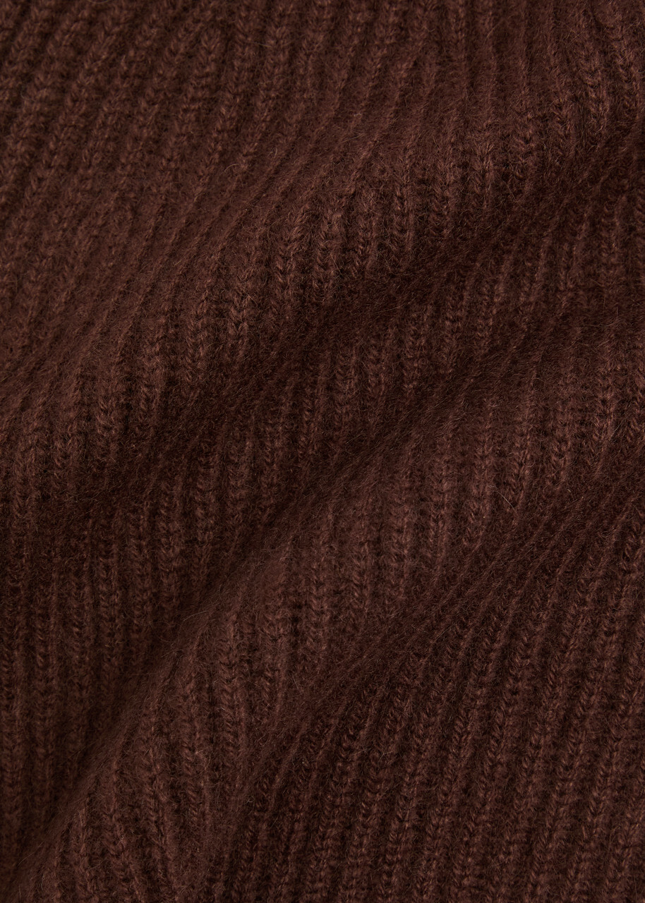 Loop Cashmere Cashmere Beanie - Brown - One Size