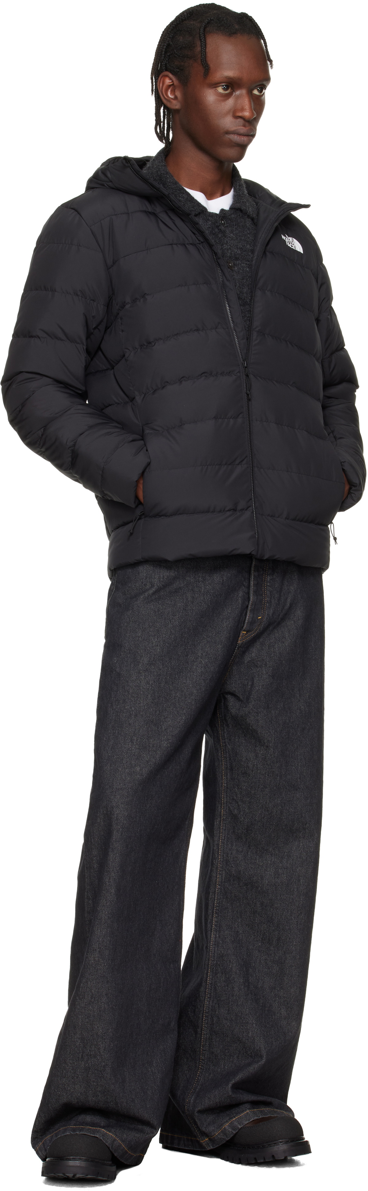 The North Face Black Aconcagua 3 Down Jacket