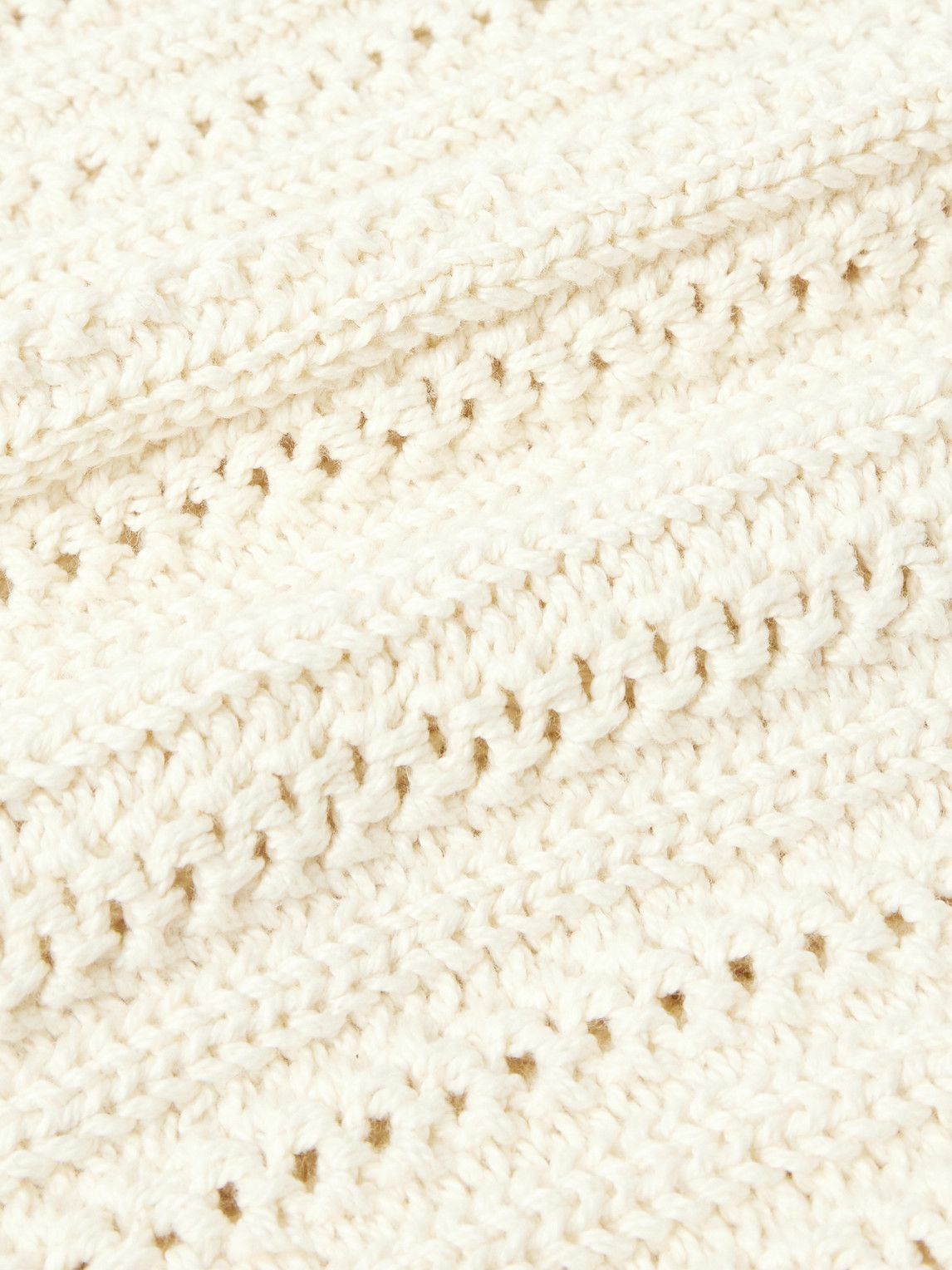 A Kind Of Guise - Vinay Garment-Dyed Ribbed-Knit Cotton Vest - Neutrals