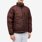 The North Face Men's 92 Reversible Nuptse Jacket in Sulphur Moss/Coal Brown