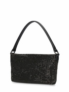 SELF-PORTRAIT Small Hobo Diamante Shoulder Bag