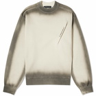 Y/Project Women's Pinched Logo Sweatshirt in Beige Spray