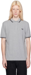 Fred Perry Gray 'The Fred Perry' Polo