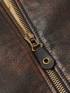 CELINE - Shearling Jacket - Brown