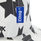 Awake NY Star Bucket Hat in Ivory/Black