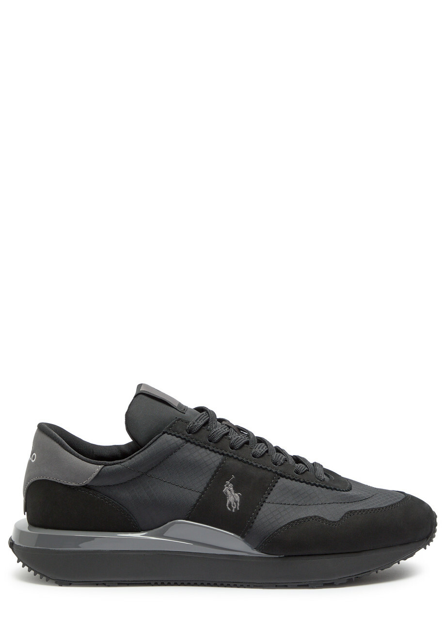 Polo Ralph Lauren Train 89 Panelled Mesh Sneakers Black