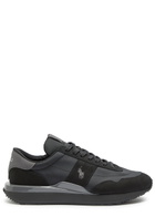 Polo Ralph Lauren Train 89 Panelled Mesh Sneakers Black