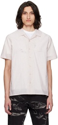 PS by Paul Smith Beige Striped Shirt