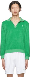 Sporty & Rich Green 'SRC' Polo