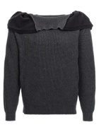Y/Project zip Insert High Neck Sweater