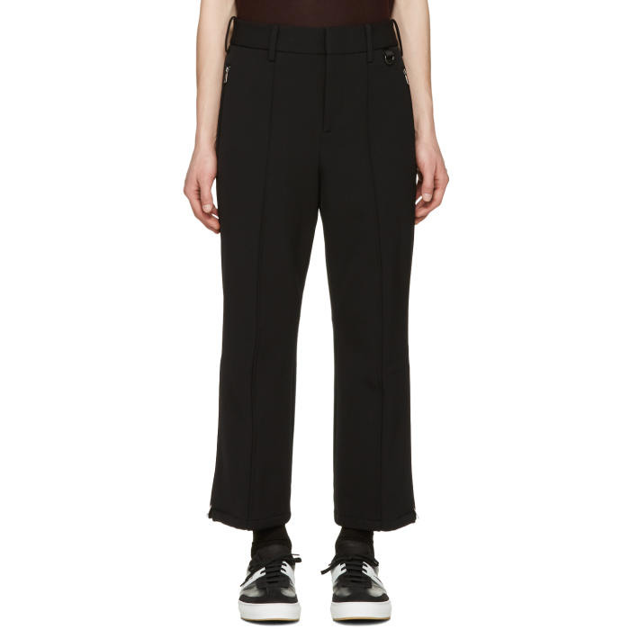 Neil Barrett Black Flared Ski Trousers Neil Barrett