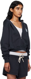 ABRA SSENSE Exclusive Navy Building Hoodie