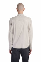 Salvatore Santoro Leather Jacket In Grey Leather