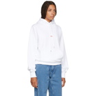 Helmut Lang White Paris Edition Taxi Hoodie