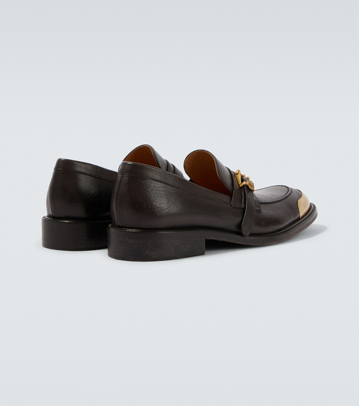 Versace Primo Medusa leather loafers
