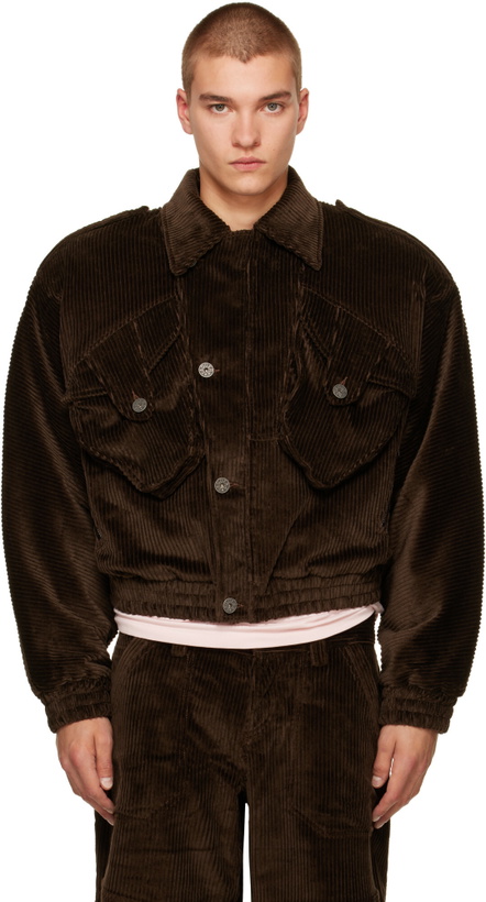 Photo: VAQUERA Brown Quilted Corduroy Jacket