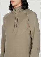 Satisfy - Ghostfleece Half Zip Sweatshirt in Grey