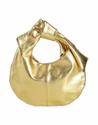 Studio Amelia Womens Handbag in Gold