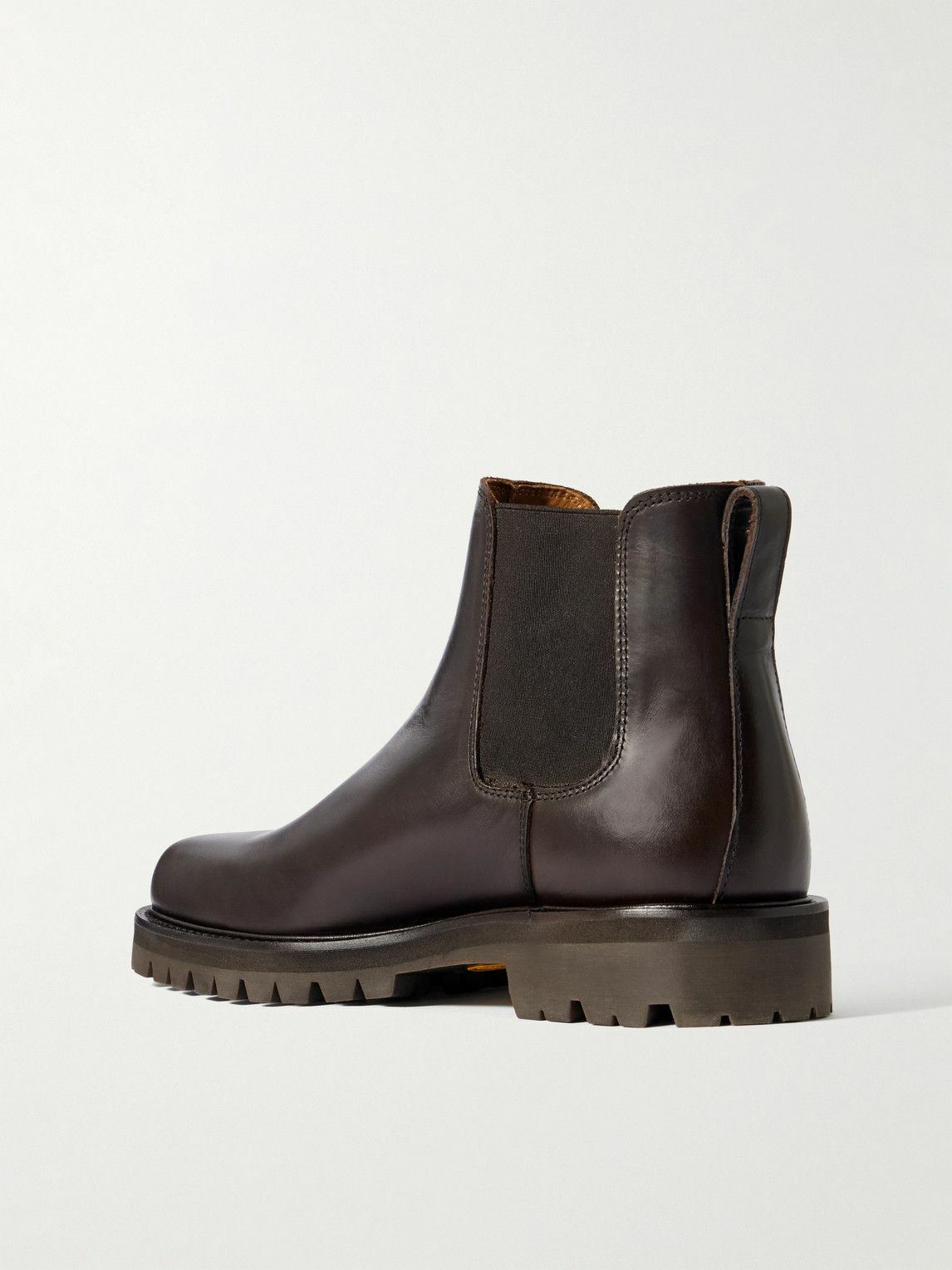 Mr P. - Ollie Leather Chelsea Boots - Brown