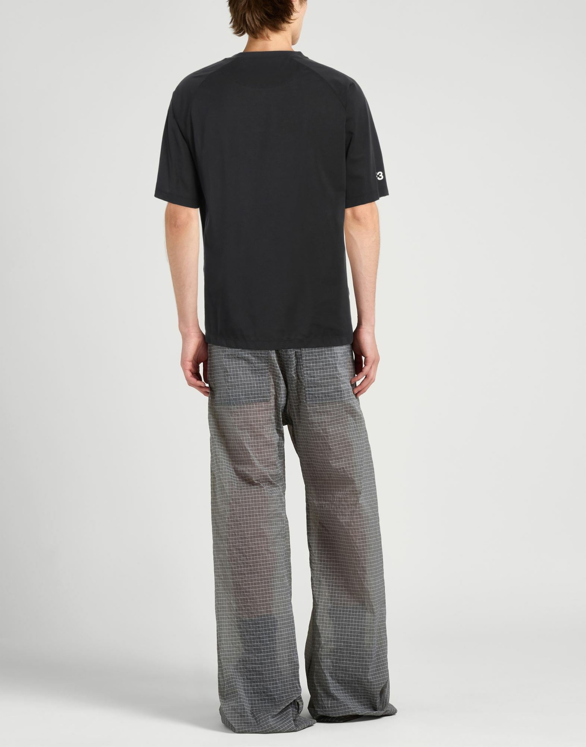 Y-3 Mens T-shirt in Black