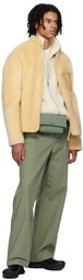 Jil Sander Khaki Four-Pocket Trousers