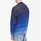 Isabel Marant Men's Drussellh Dip Dyed Crew Knit in Navy