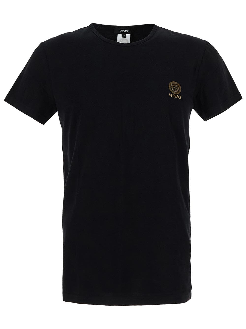 【送料&関税込】Versace Cotton T-shirt Versace Cotton T Shirt Versace