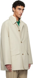nanamica Beige 2L GORE-TEX Car Coat
